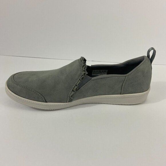 Skechers Women's Slip-on Classic Fit Shoes Air Cooled Memory Foam Grey Size 9 - Picture 7 of 12